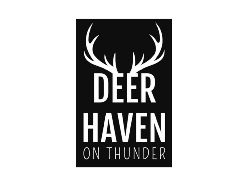 Deer haven on thunder logo
