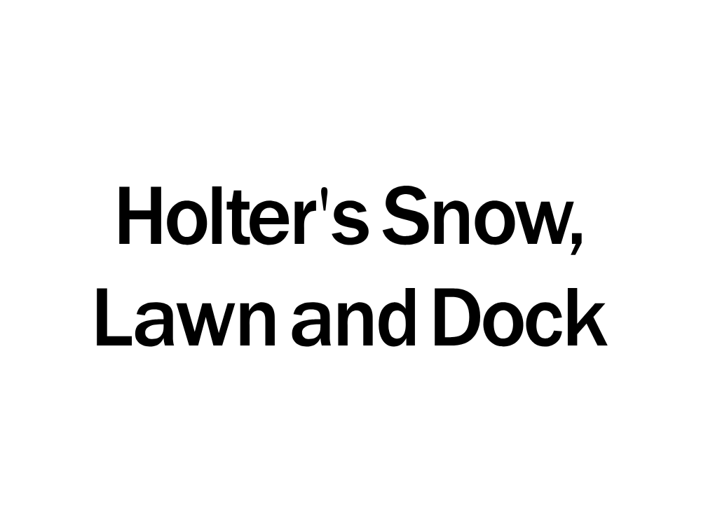 Holters Snow, Lawn and Dock