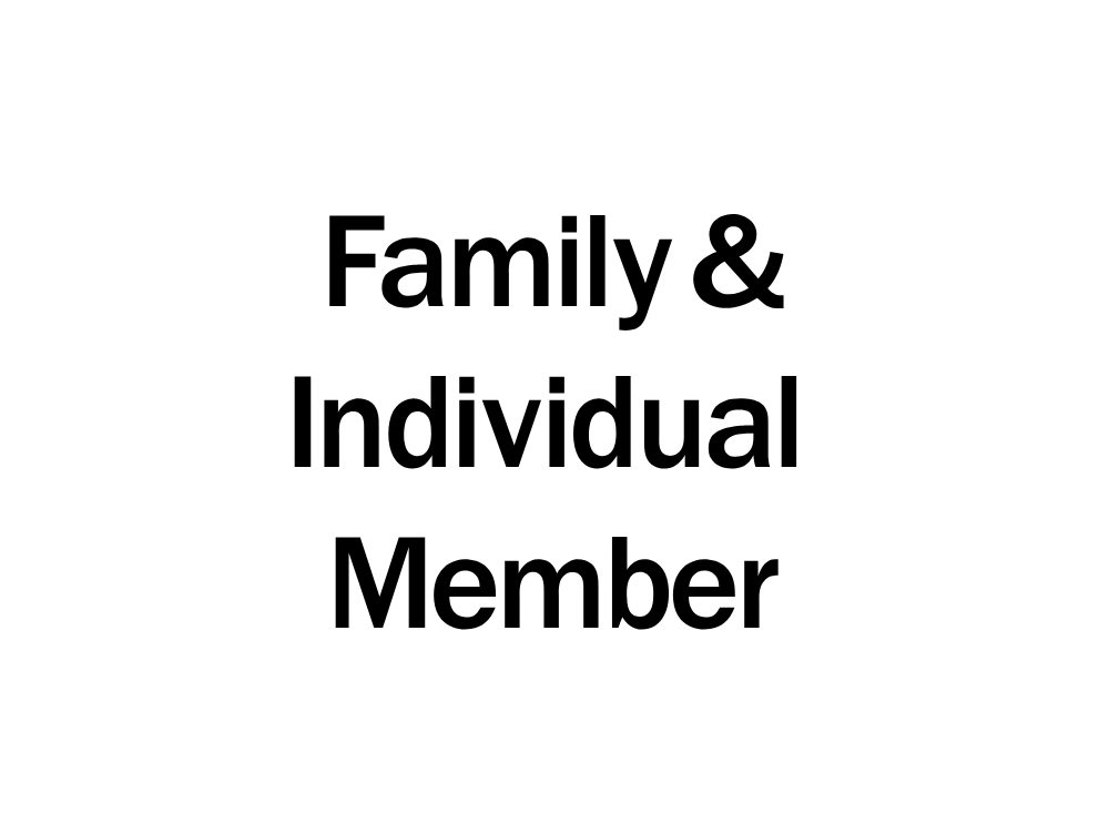 Family & Individual Member